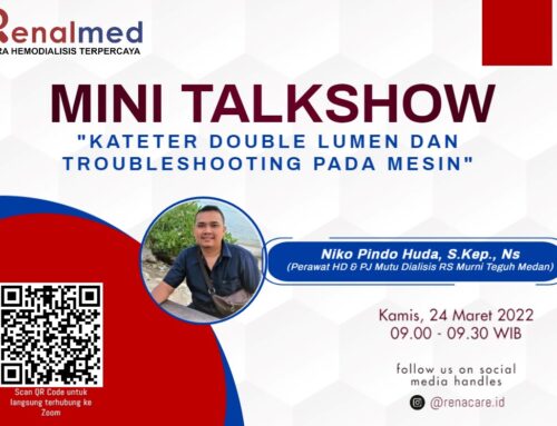 Mini Talkshow Nurse #2: Kateter Double Lumen dan Troubleshooting Pada Mesin